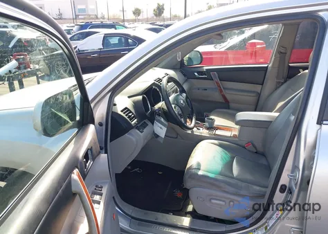 2012 Toyota Highlander Limited V6 from USA, damaged, VIN 5TDDK3EH2CS107273